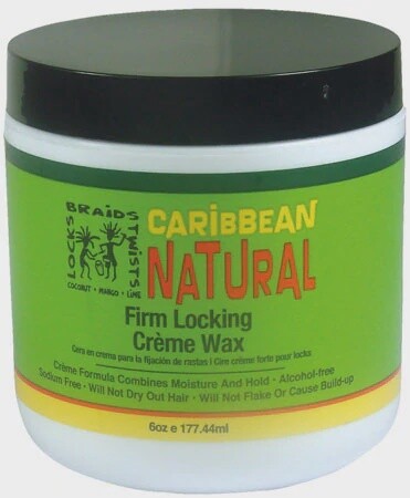 Caribbean Natural Locks Braids Twists Firm Locking CrÃ¨me Wax