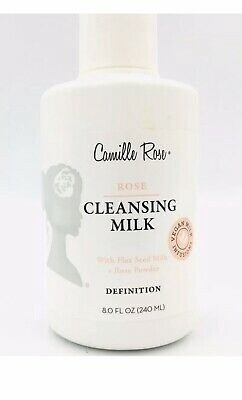 Camille Rose Cleansing Milk with flax seed milk + rose powder Definition