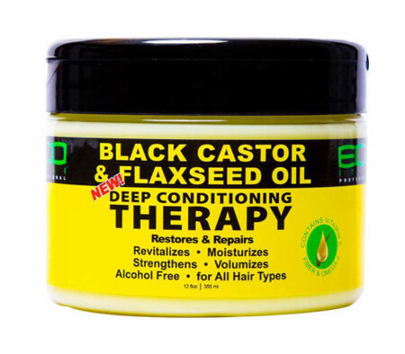 Eco Style Black Castor &amp; Flaxseed Oil Deep Conditioning Therapy