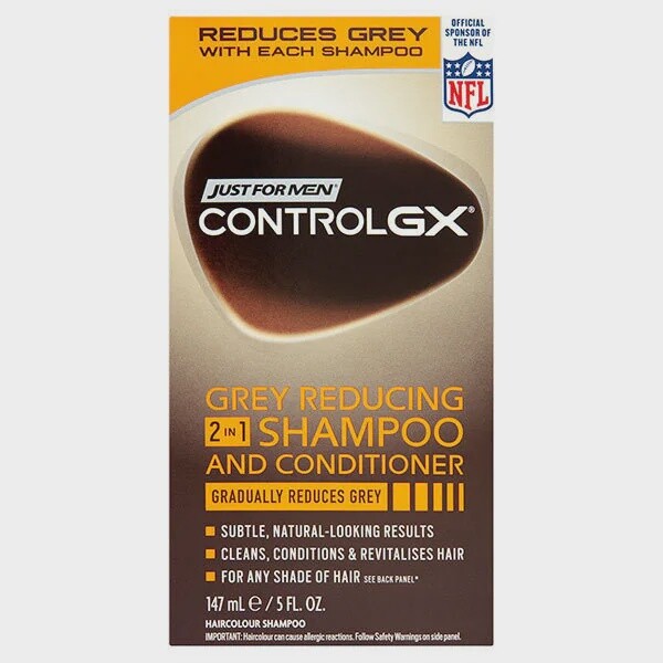 Just For Men  Controlgx Grey Reducing 2 in 1 Shampoo and Conditoner