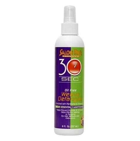 Salon Pro 30 Sec Oil Free Weave Detangler 8 Oz