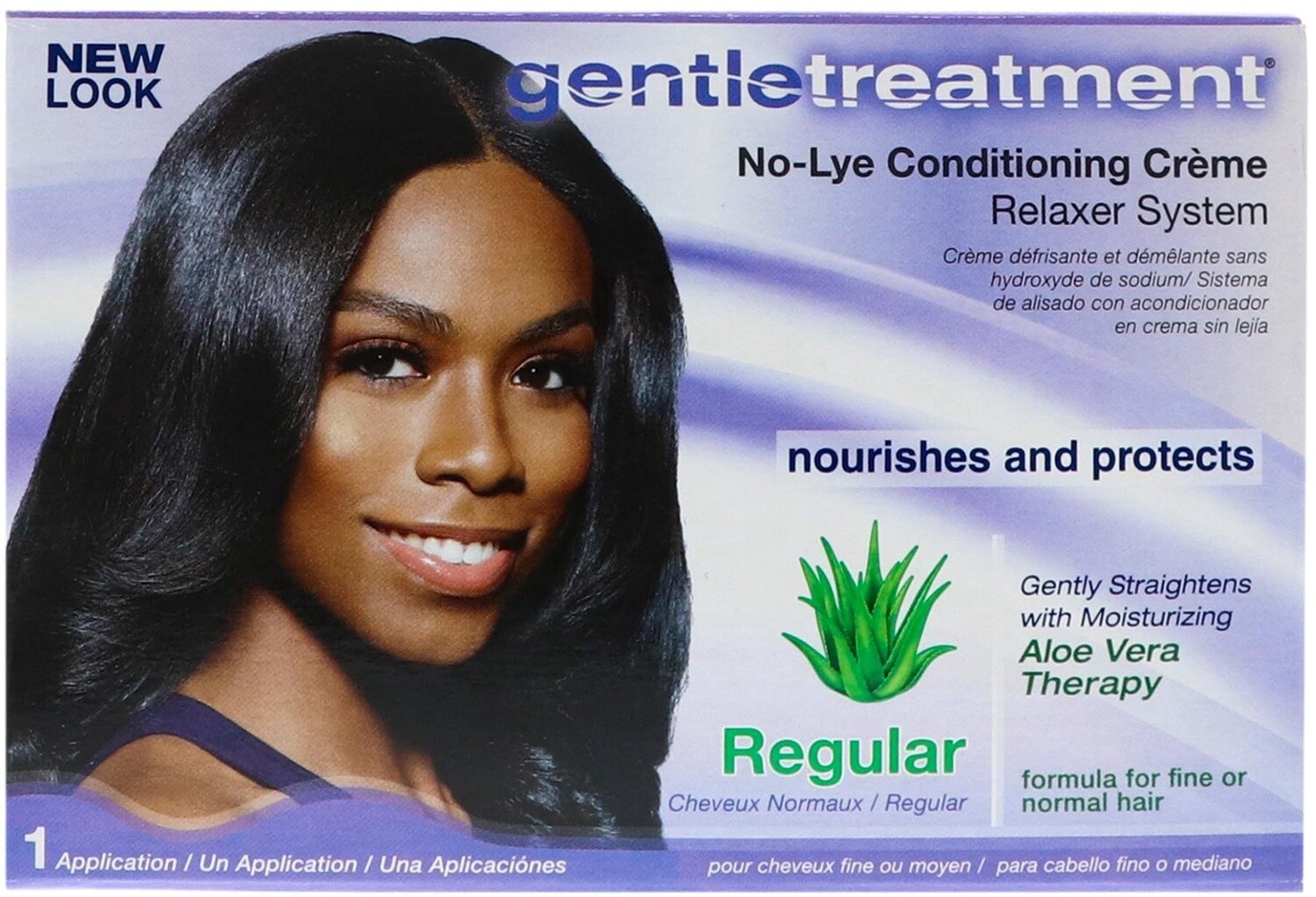 Gentletreatment  No-Lye Relaxer - Kit - Regular 1ap