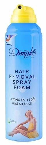 Dimples Hair Remover Spray Foam - Lemon Fresh
