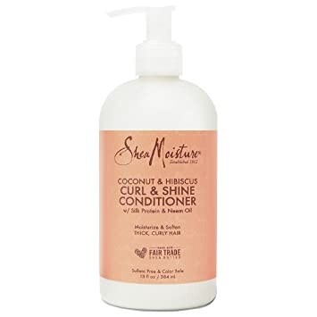 Shea Moisture  Coconut &amp; Hibiscus Curl &amp; Shine Conditioner