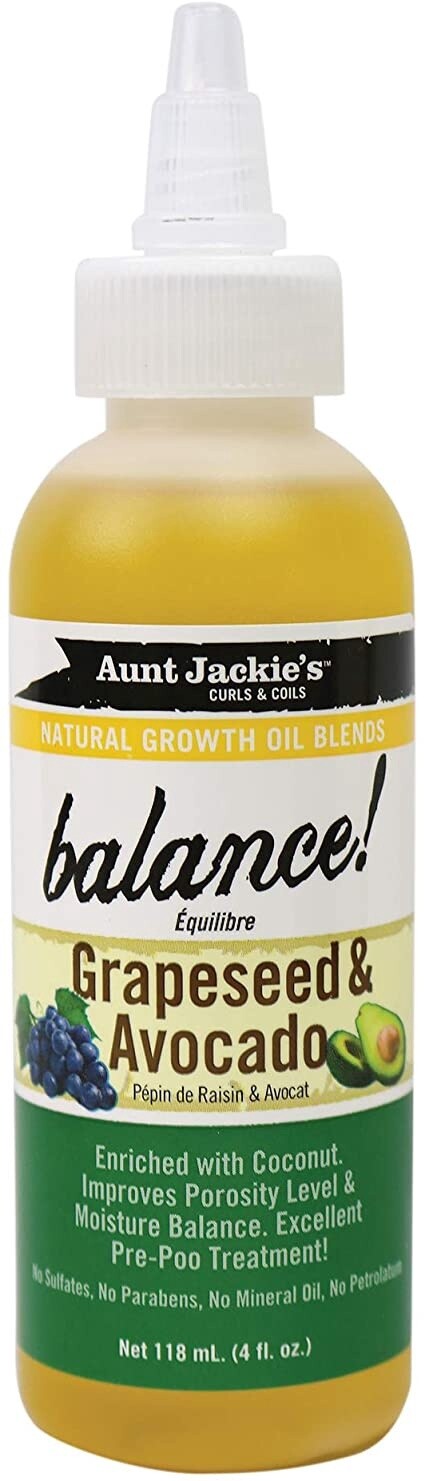 Natural Growth Oil Blends balance! Grapeseed &amp; Avocado