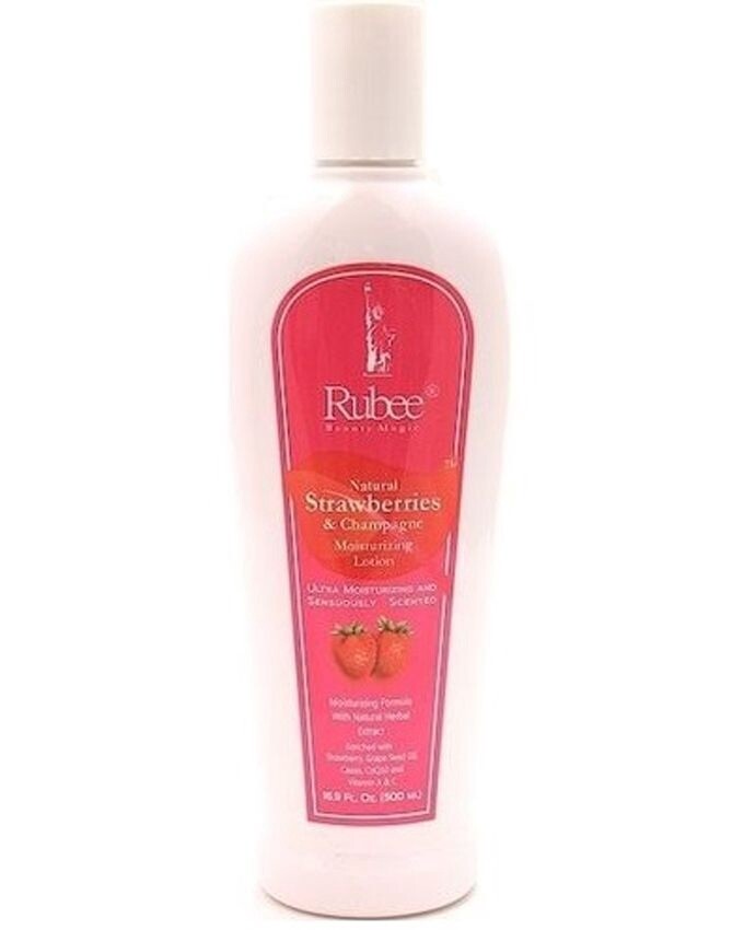Rubee Natural Strawberries &amp; Champagne Moisturizing Lotion
