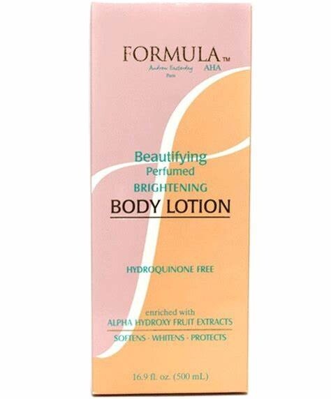 Formula AHA  Beautifying Perfumed Medicated Lightening Body Lotion