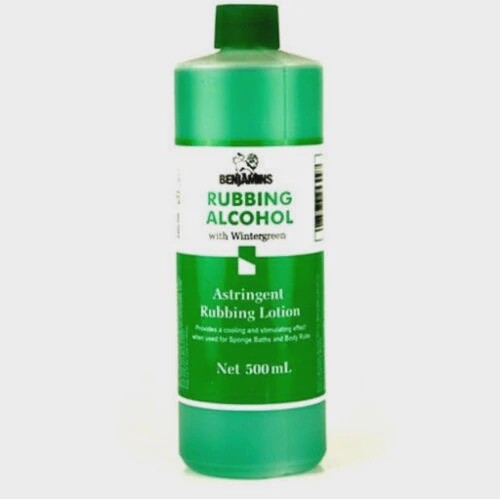 Rubbing Alcohol - with Wintergreen Astrigent Rubbing Lotion