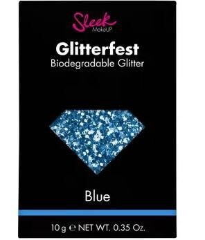 Sleek Makeup Biodegradable Glitter- Blue