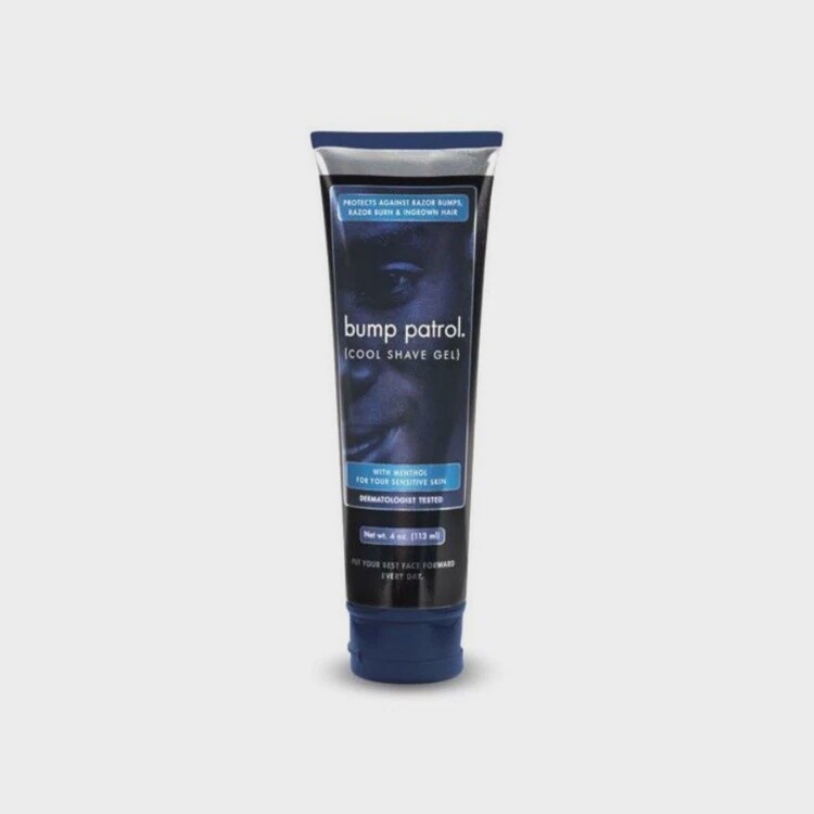 Bump Patrol Cool Shave Gel - Sensitive Clear Shaving Gel with Menthol Prevents -