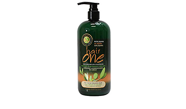 Hair One   Hair Cleanser &amp; Conditioner For Colored Treated Hair with Jojoba