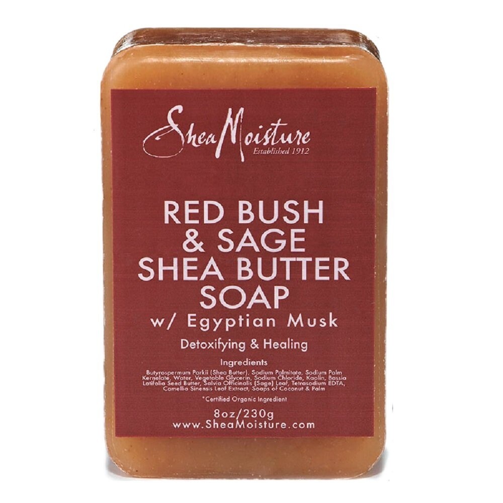 Shea Moisture Organic Red Bush &amp; Sage Shea Butter Soap