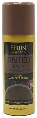 Ebin New York Tinted Lace Aerosol Spray - Cool Deep Brown