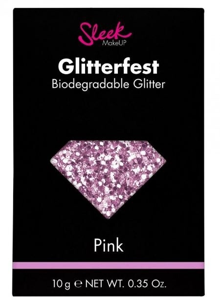 Sleek Makeup Biodegradable Glitter- Pink