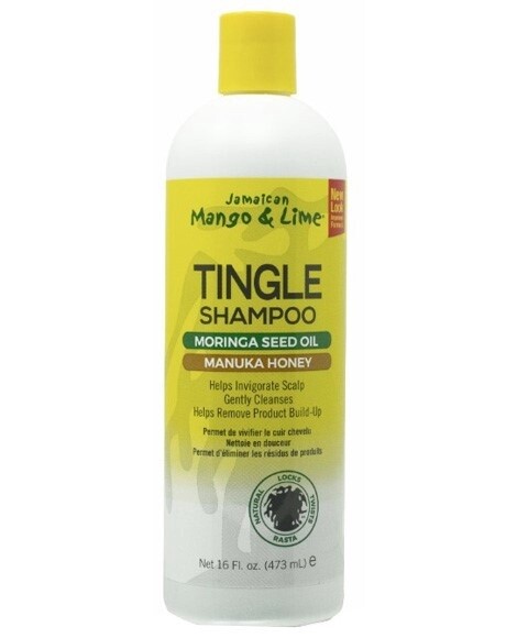 Jamaican Mango &amp; Lime  Tingle Shampoo Moringa Seed Oil