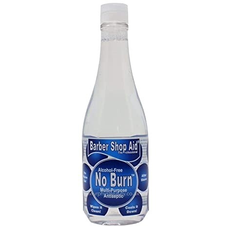Barber Shop Aid Antiseptic No Burn Multi-purpose Antiseptic 13oz