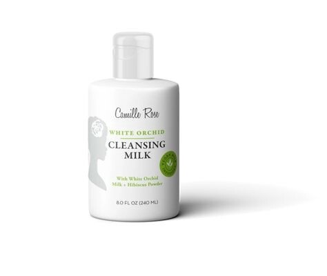 Camille Rose White orchid cleansing Milk with White Orchid Milk + Hibiscus Powder Soften