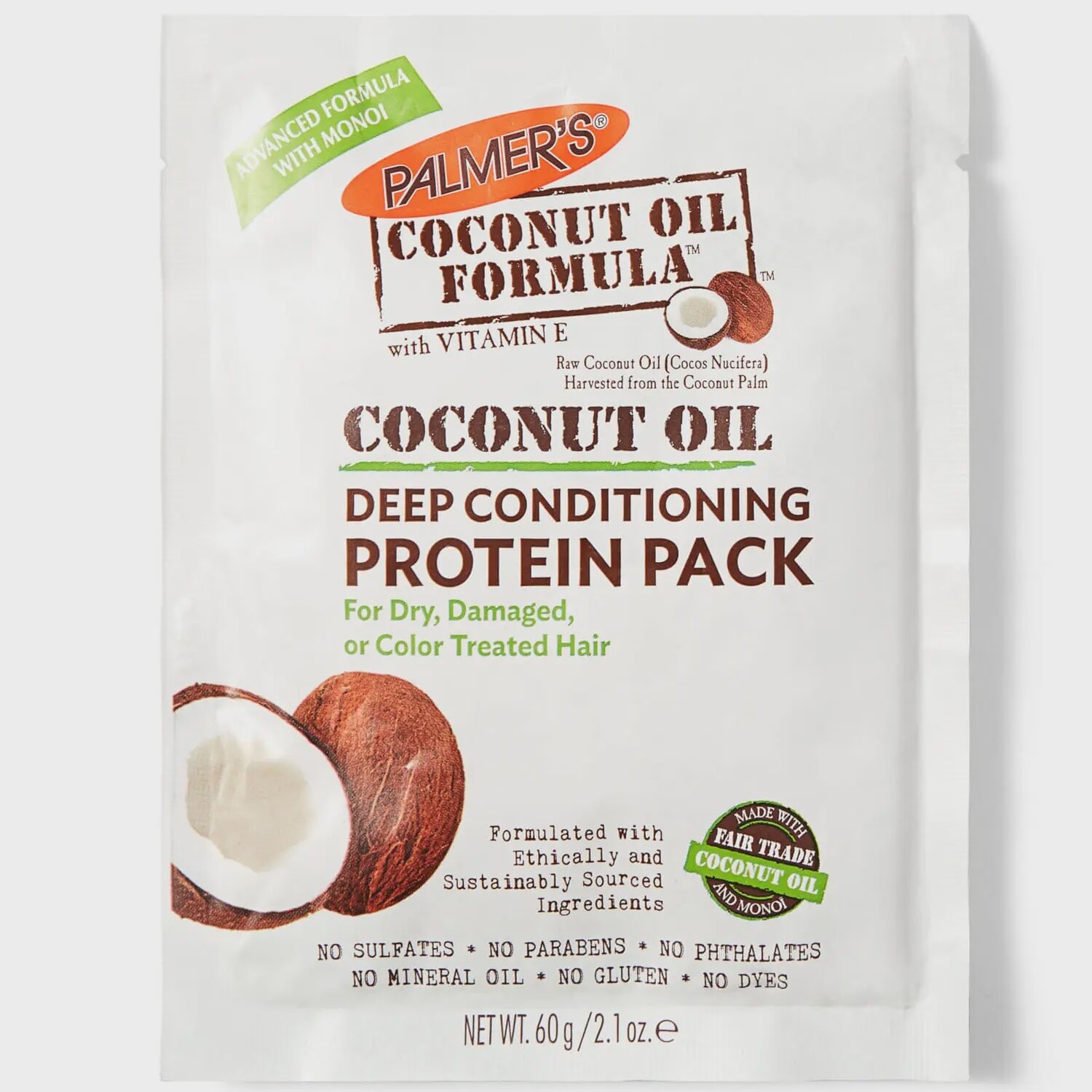 Palmer coconut oil deep conditioning protein pack