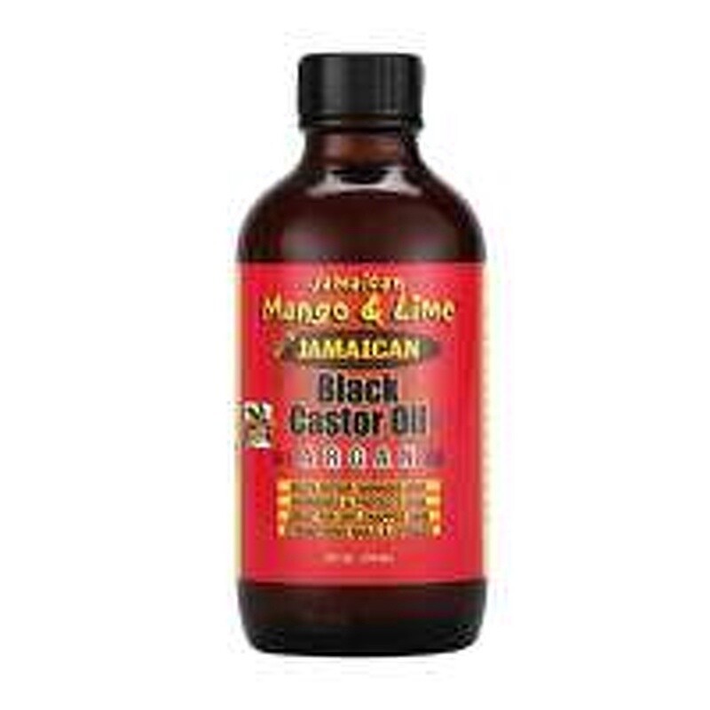 Jamaican Mango &amp; Lime Pure Jamaican Black Castor Oil Argan