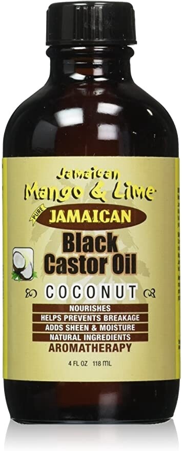 Jamaican Mango &amp; Lime Pure Jamaican Black Castor Oil Coconut