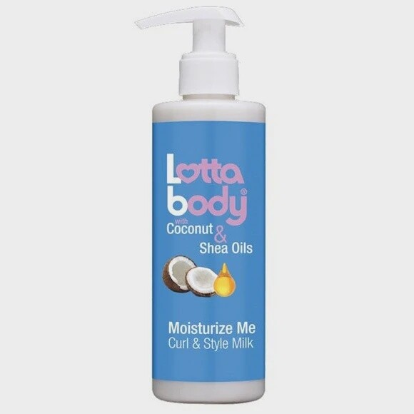 LottaBody  Coconut &amp; Shea Oils Moisturize Me Curl &amp; Style Milk 238ml