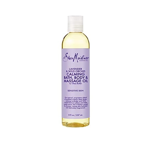 Shea Moisture  Lavender &amp; Wild Orchid Bath, Body &amp; Massage Oil