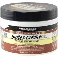 Aunt Jackies Coconut Creme Recipes butter creme Intensive Moisture Sealant 213g