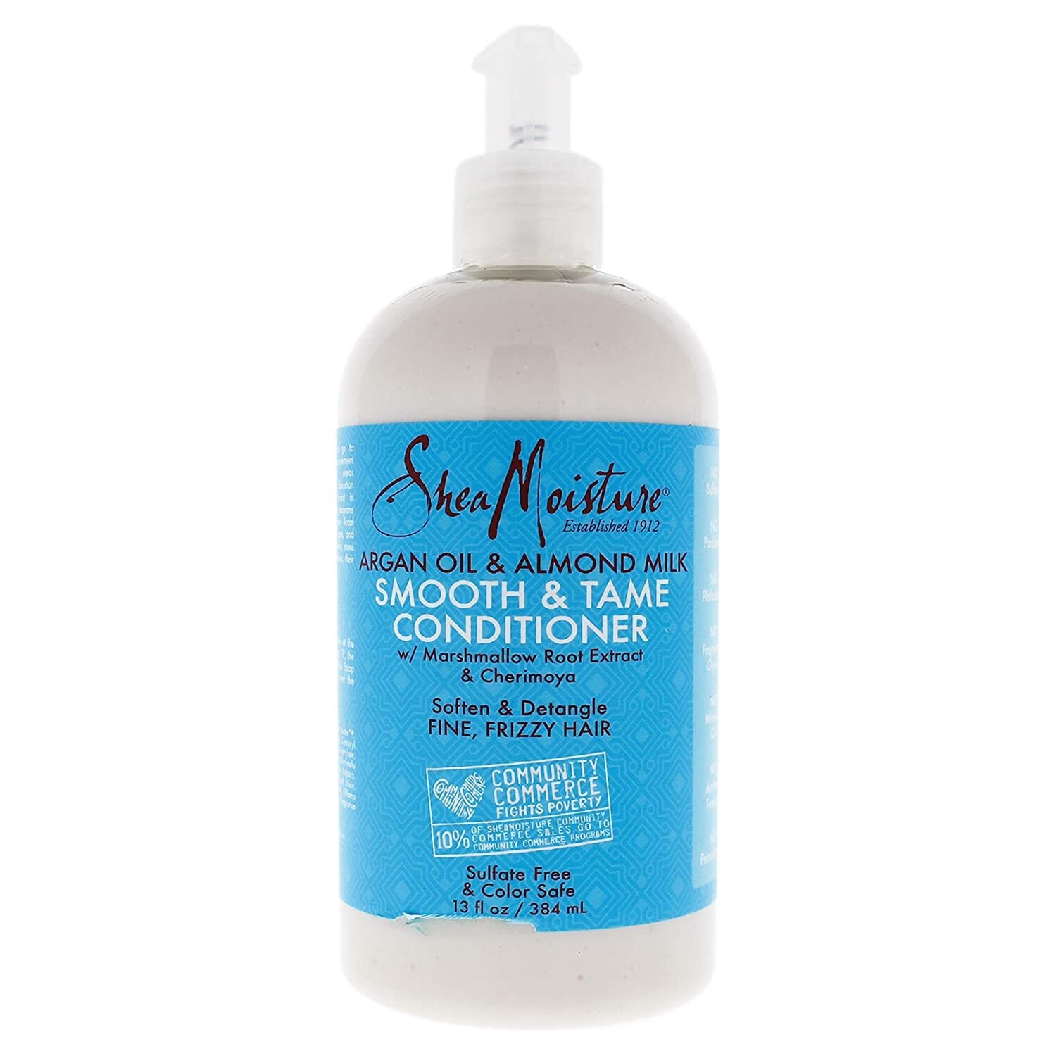 Shea Moisture  Argan Oil &amp; Almond Milk  Smooth &amp; Tame Conditioner
