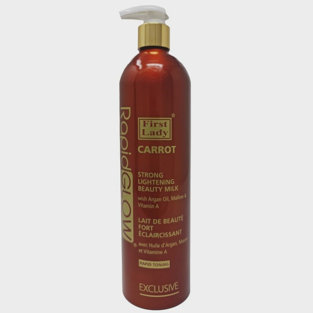 First Lady Rapidglow Carrot- Strong Lightening Beauty Milk - Exclusive