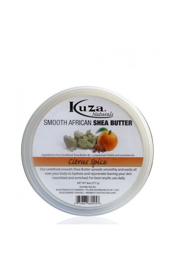 Kuza Naturals Smooth African Shea Butter Citrus Spice