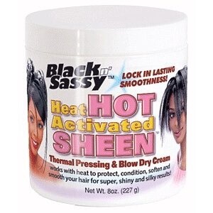 Black n' Sassy  Heat Hot Activated Sheen