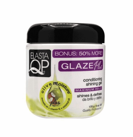 Elasta QP Olive Moisture Plus Glaze Plus - Conditioning Shining Gel - Maximum Hold