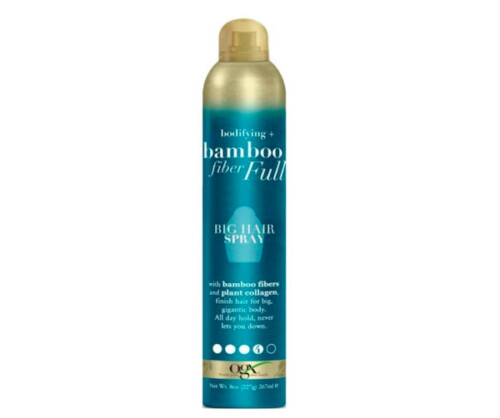 organix bamboo fiber hair spray 8OZ