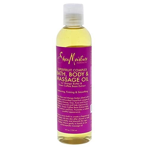 Shea Moisture  Superfruit Complex Bath, Body &amp; Massage Oil w/ Mango Butter &amp; Green Coffee Bean Extract