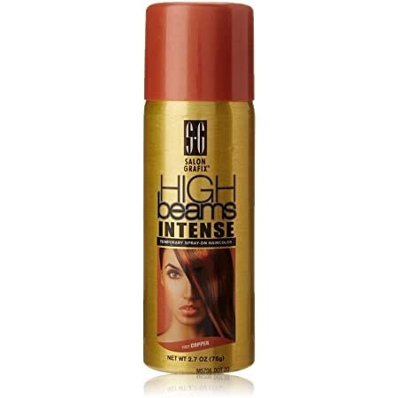 Salon Grafix High Beams Intense Temporary Spray-On Haircolor, Colour: 41 - Auburn