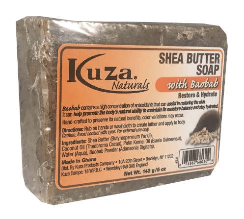 Kuza Naturals Shea Butter Soap With Baobab
