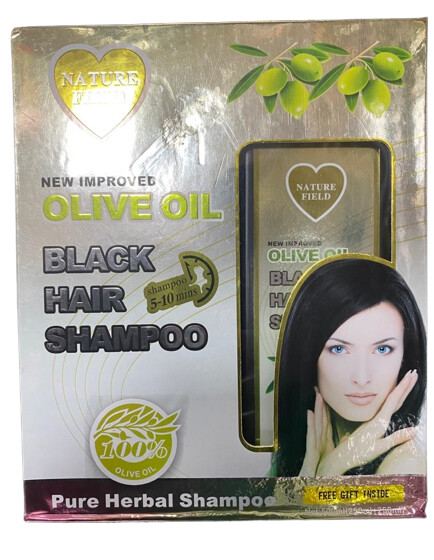 Black  Olive Oil A Wash Black Shampoo