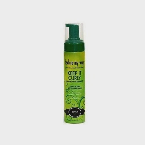 Texture My Way  Keep It Curly Stretch &amp; Set Styling Foam