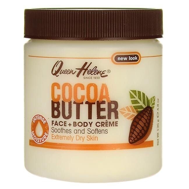 Queen Helene Cocoa Butter  Face + Body Crème Soothes and Softens