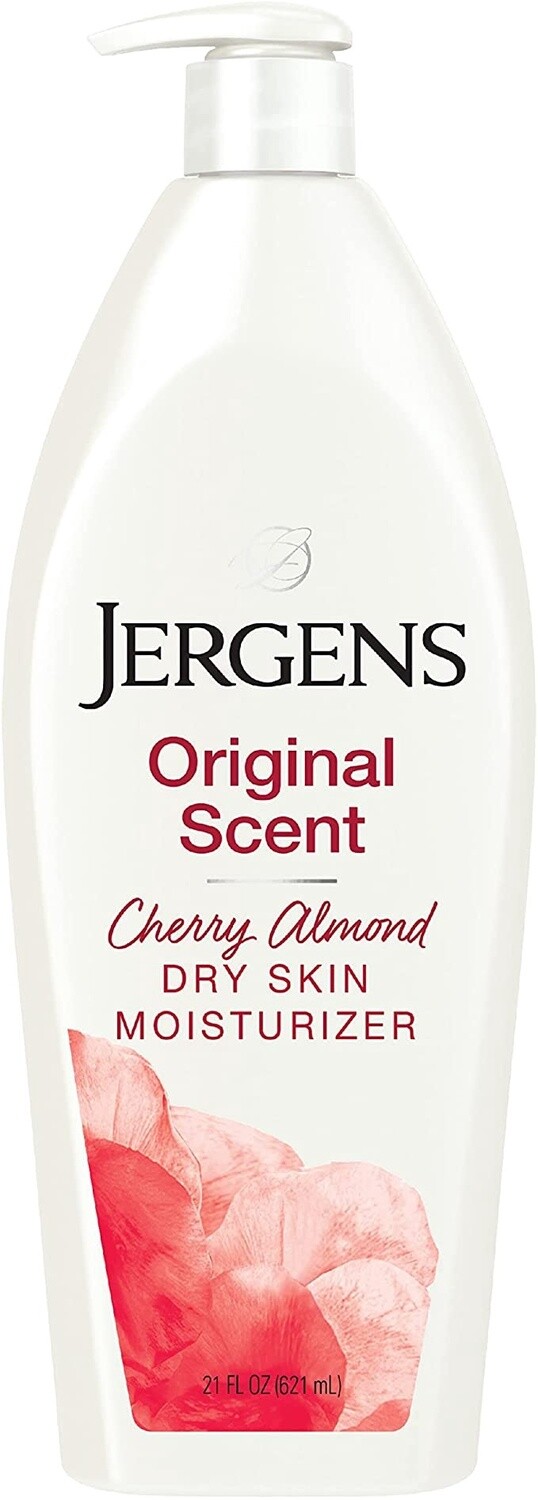 Jergens Original Scent with Cherry Almond Essence Dry Skin /621ml