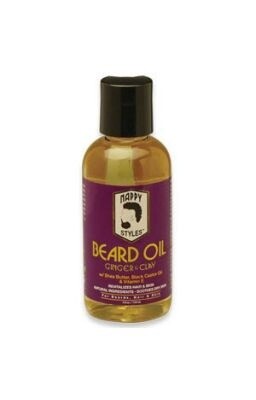 Nappy Styles  Beard Oil with Ginger &amp; Clay