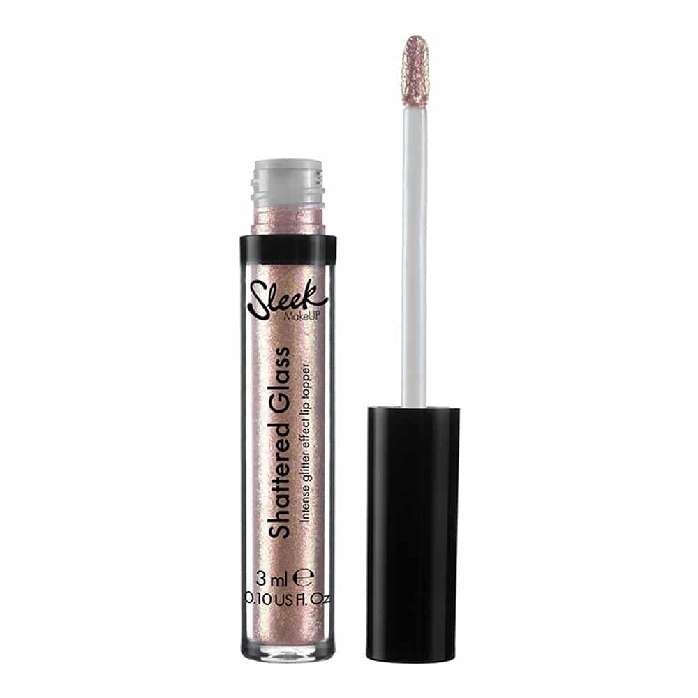 Sleek Makeup Shattered Glass Intense Glitter effect lip topper