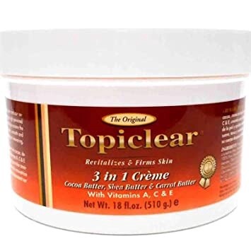 Tropiclear  3IN1 Soap With Vitamins A,C &amp;E Cocoa Butter, Shea Butter &amp; Carrot Butter