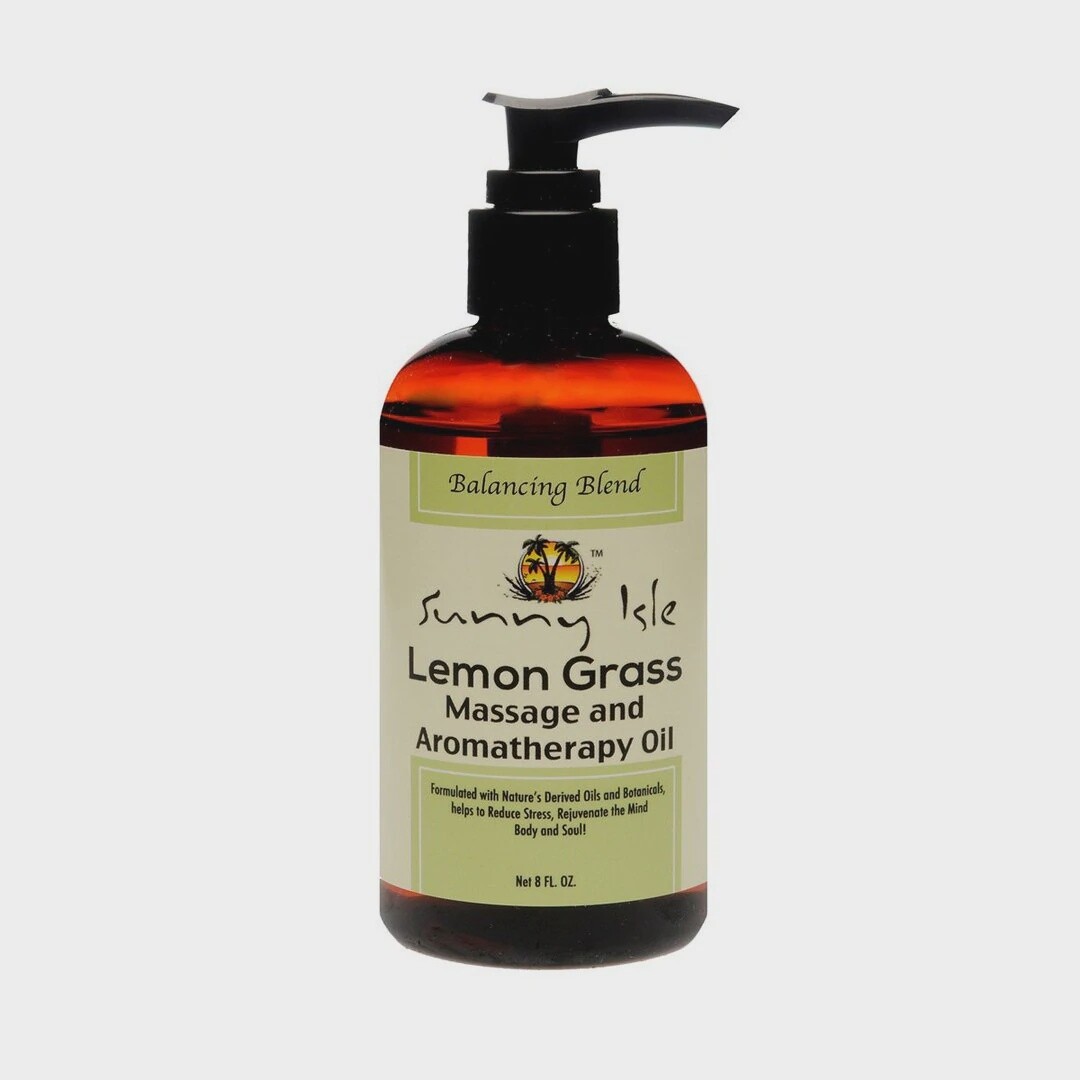 Sunny Isle Lemon Grass Massage And Aromatherapy Oil