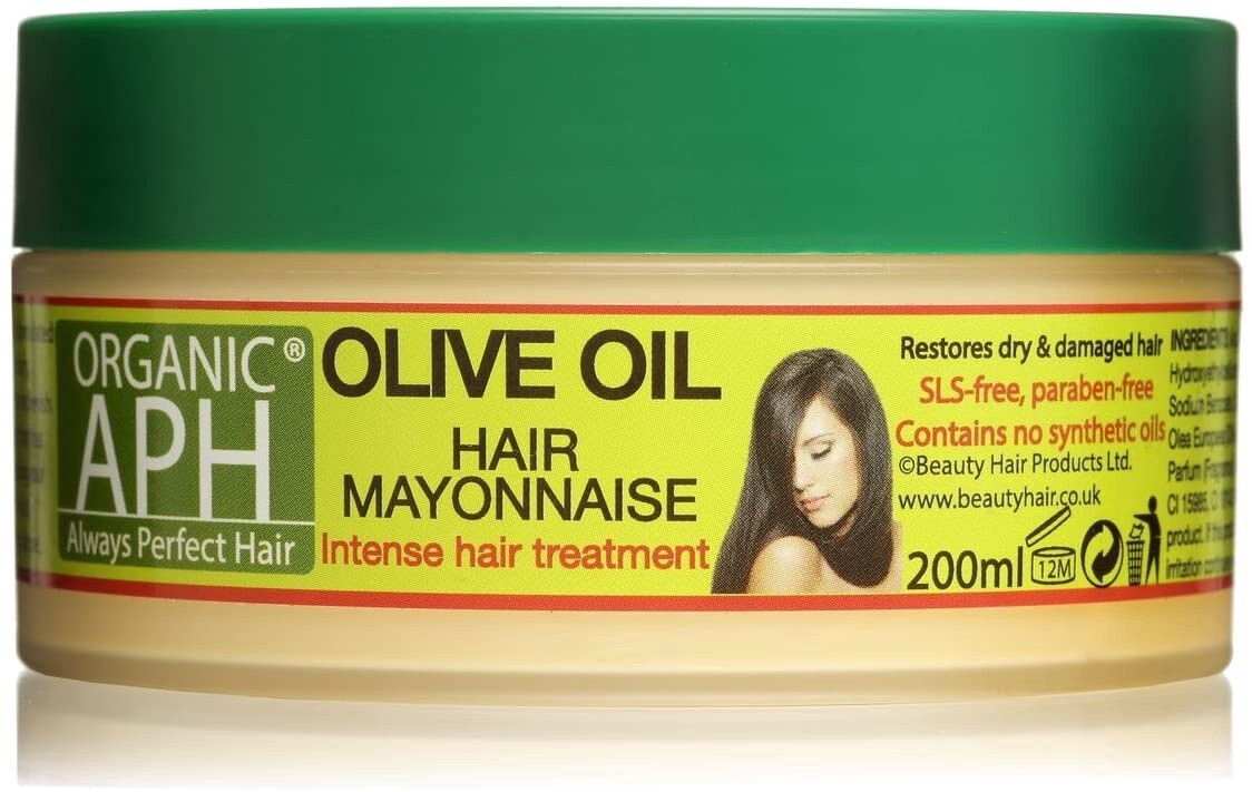Organic APH  Hair Mayonnaise with Olive Oil