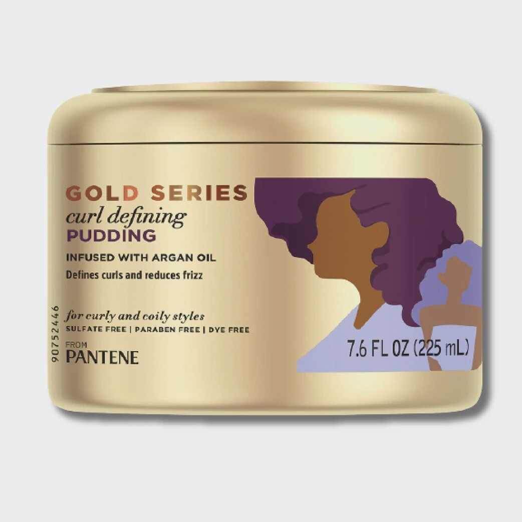 Pantene Gold Series Pudding Curl Defining 7.6oz Jar