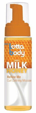 LottaBody  Milk Honey Refine Me Curl Defining Mousse