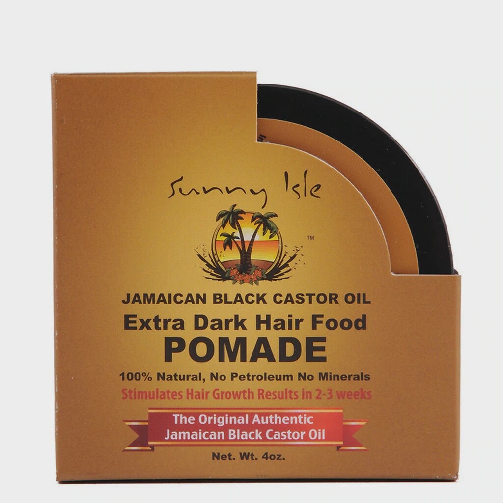 Sunny Isle Jamaican Black Castor Oil  Extra Dark Hair Food Pomade