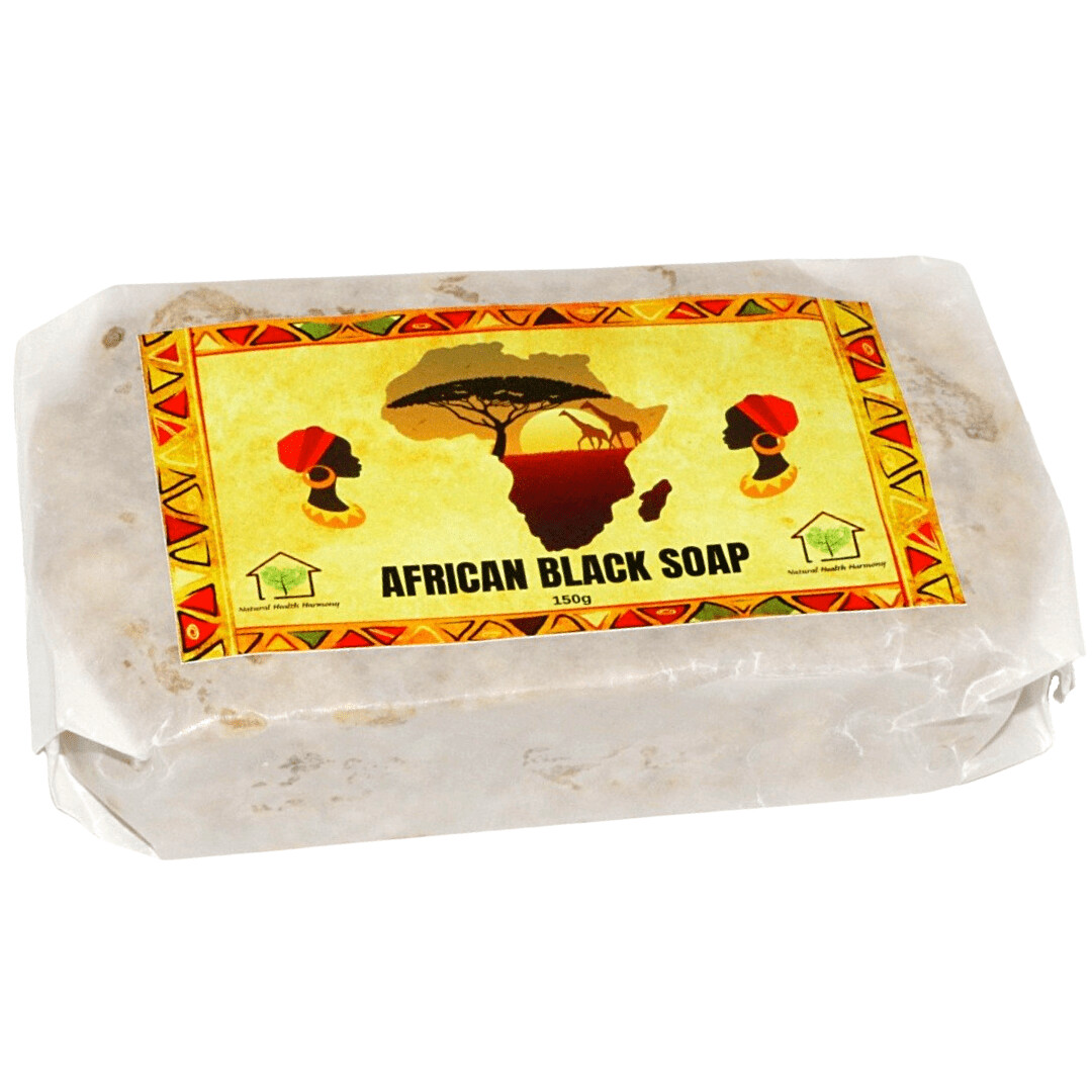 Natural Health Harmony  African Black Soap Bar
