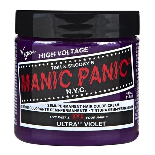 Manic Panic  Semi-Permanent Hair Color Cream- Ultra Violet118ml